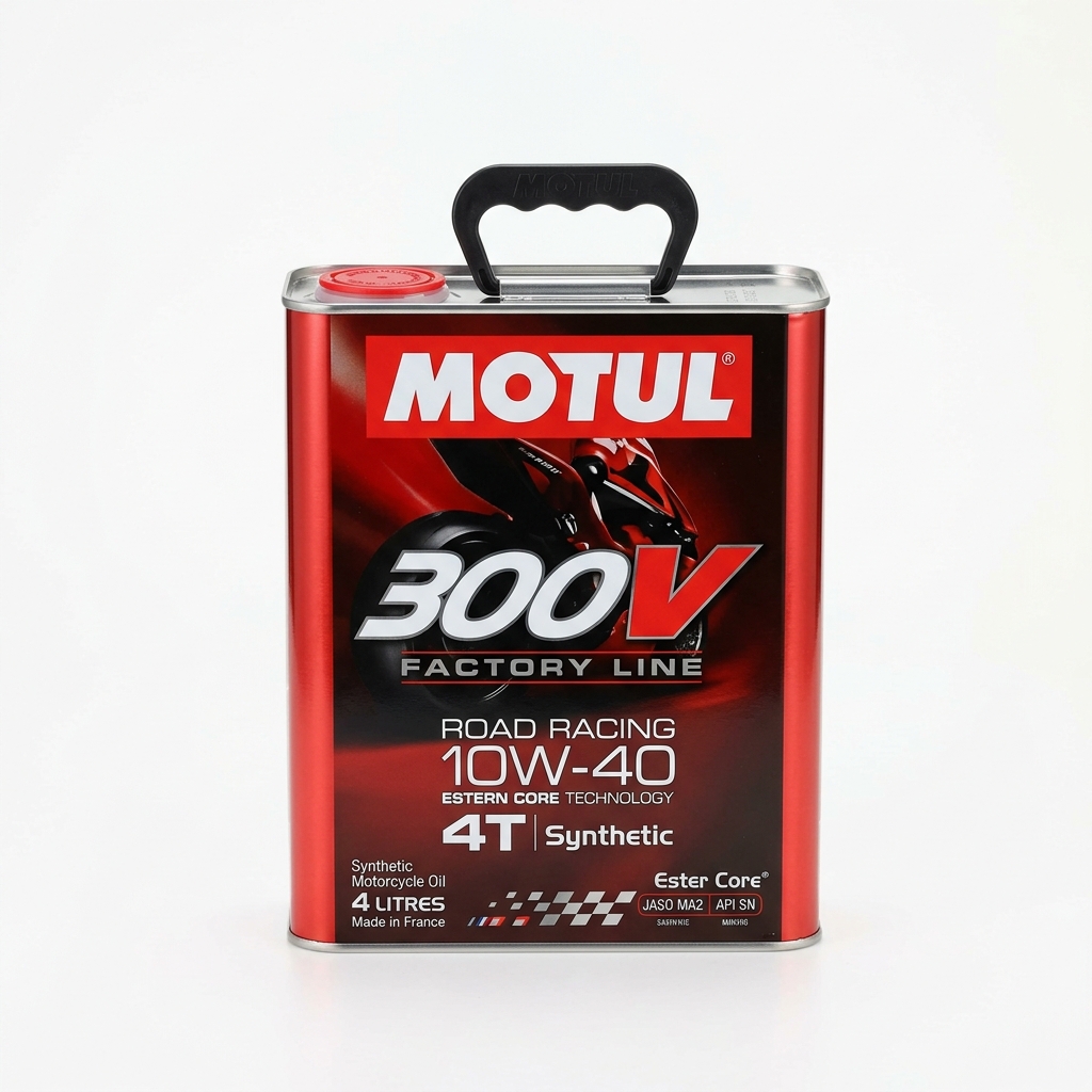 Motul 300V Factory Line Road Racing 4T 10W-40 (4 Liters)